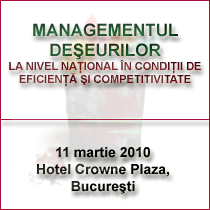 Conferinta managementul deseurilor Conferinta managementul deseurilor