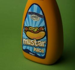 mustar cu aditivi