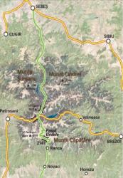 harta transalpina
