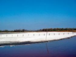a secat lacul sarat