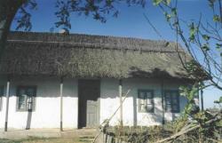 casa acoperita cu stuf