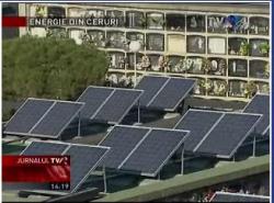 cimitir cu panouri solare