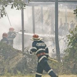 incendiu padure