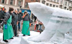 urs polar de gheata