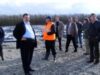 groapa de gunoi satu mare Conducerea Consiliului Judetean s-a declarat multumita de stadiul lucrarilor la drumul de acces dinspre Doba si la celula nr.1 a gropii ecologice judetene