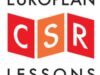 logo_eveniment Conferintele "European CSR Lessons" pot fi revazute pe internet
