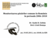 Monitorizarea pasarilor comune in Romania in perioada 2006-2010 Monitorizarea pasarilor comune in Romania in perioada 2006-2010