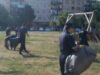 Arad: Jandarmii au ecologizat doua parcuri din Micalaca