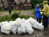 Actiune de ecologizare in comuna Dumbravita, Maramures