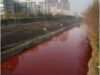 China - Jianhe, raul insangerat, poluat de reziduuri chimice