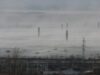 Puternică poluare cu praf amestecat cu steril şi metale grele (Cupru, Zinc, Mangan, Plumb), de pe iazul de decantare Tăuşani–Boşneag al societăţii Moldomin SA.