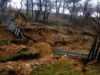 Alunecări de teren în mai multe zone din județul Buzau
