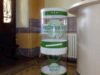 Primăria Oradea are acum, la intrarea în clădire, un recipient destinat exclusiv colectării becurilor ori tuburilor fluorescente