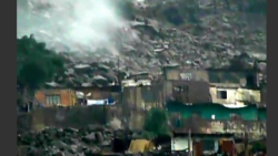 Dezastru intr-un sat din Peru, unde casele au fost distruse de o inundatie insotita de o alunecare de teren