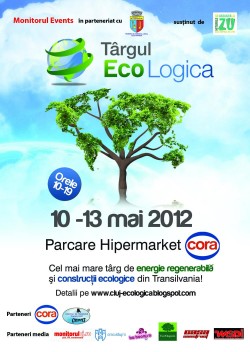 Targul EcoLogica isi asteapta vizitatorii in parcarea Cora Cluj-Napoca