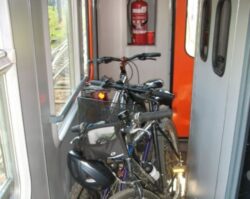 bicicleta in tren