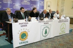 Partidele ecologiste au semnat protocolul de comasare prin fuziune