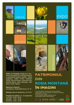 Expozitia Patrimoniul din Rosia Montana in imagini