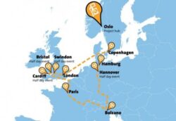 Sapte masini pe hidrogen de la Mercedes-Benz, Honda, Toyota si Hyundai pornesc intr-un tur european
