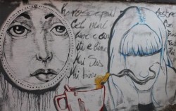 Demonstratie de graffiti la actiunea ”Verde pentru biciclete” de sambata. Fa cunostinta cu autorul si opera sa!