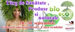 Targ de Sanatate, Produse Eco si Bio