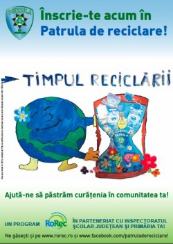 Scolile din judet sunt invitate sa se inscrie in Patrula de reciclare