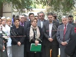 In vizita de lucru la Pucioasa, ministru Muncii si ministrul Mediului