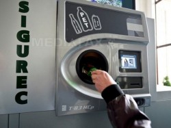 Aparate pentru colectare de ambalaje PET si de aluminiu, in magazine. Cetatenii vor primi vouchere pentru cumparaturi