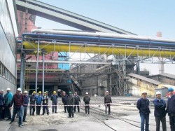 Anual, de la ArcelorMittal este evacuat un volum de 372.000.000 mc de ape uzate