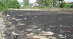 Decontaminarea "Lacului Pestelui" din Campina s-a lasat cu amenzi de la Garda de Mediu