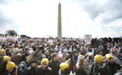Zeci de mii de oameni i-au cerut socoteala lui Obama pentru incalzirea globala. "Este cel mai mare miting din istoria SUA"