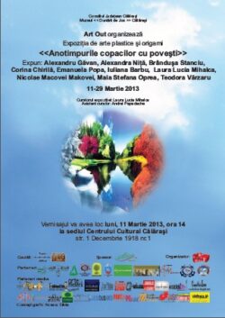 Calarasi: Expozitia colectiva de arte plastice si origami Anotimpurile copacilor cu povesti