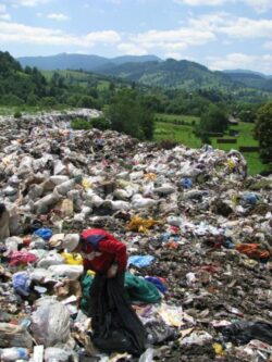 Bomba ecologica privata, la Campulung Moldovenesc
