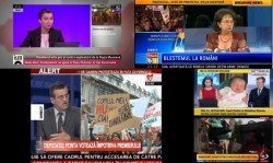 Protestul anti Rosia Montana, in cifre seci: zero stiri pe Antena 1, Antena 3, Romania TV si Prima TV