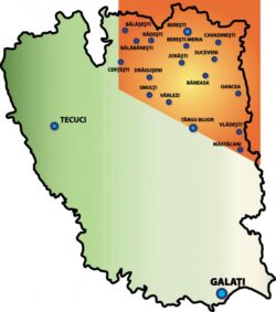 Chevron a concesionat un sfert din teritoriul judetului Galati