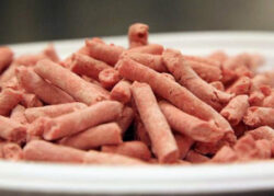 Viitorul alimentatiei: Resturile de carne sunt reprocesate in pudre si paste gelatinoase bogate in proteine pentru fabricile alimentare
