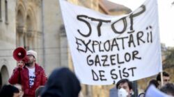 Un nou protest la Vaslui fata de explorarea gazelor de sist