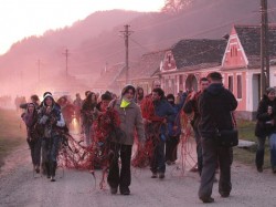 Protest la Mosna, judetul Sibiu, impotriva explorarii gazelor de sist