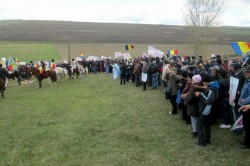 Un nou miting la Pungesti impotriva exploatarii gazelor de sist