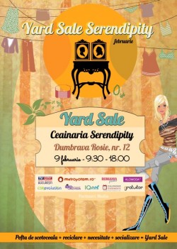 Eveniment "Yard Sale – REUSE, RECYCLE!" in Bucuresti, 9 februarie