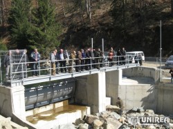 Langa orasul Campeni a fost inaugurata o microhidrocentrala – investitie a unei firme cu capital autohton