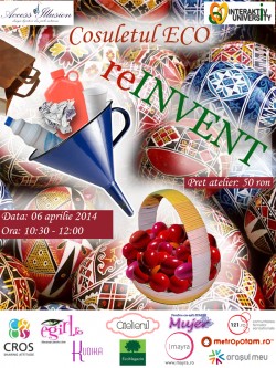 “reINVENT – Cosuletul ECO”. Atelier de Reciclare InteraktivA