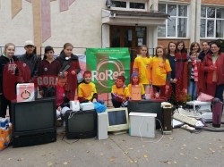 Patrula de reciclare colecteaza deseurile din comunele Surduc, Napradea si Lozna