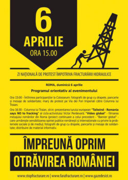 Roma, 6 aprilie, ora 15: Protest contra gazelor de sist, intre Colosseum si Columna lui Traian