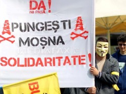 Proteste fata de exploatarea gazelor de sist la Arad, Cluj, Timisoara si Vaslui