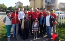 Tinerii Social-Democrati au plantat puieti in cartierul Carpati II din Satu Mare