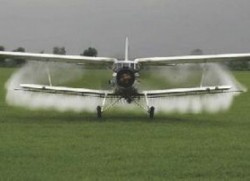 Amenzi usturatoare pentru erbicidarea plantelor cu mijloace aviatice, fara aviz de mediu