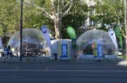 Green Revolution informeaza populatia despre poluarea aerului