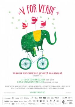 V for VERDE – targ de produse bio si viata sanatoasa / a 3-a editie, 11 si 12 octombrie