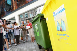 96.730 de recipiente pentru deseuri, livrate in Sibiu. Pana la jumatatea lui 2015, colectam selectiv